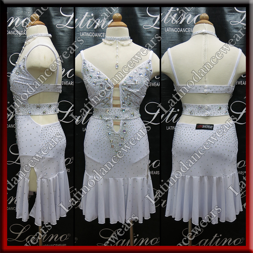JUNIOR LATIN SALSA COMPETITION DRESS LDW (LK20)