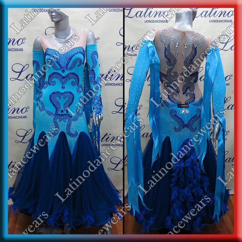 BALLROOM COMPETITION DRESS LDW (SS74A)