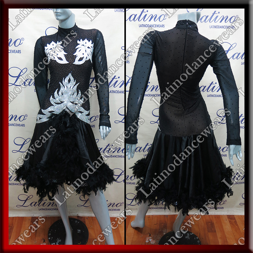 LATIN SALSA COMPETITION DRESS LDW (VL524)