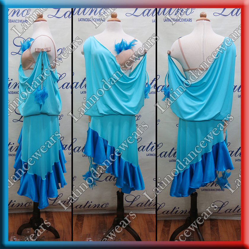 LATIN SALSA COMPETITION DRESS LDW (AL54)