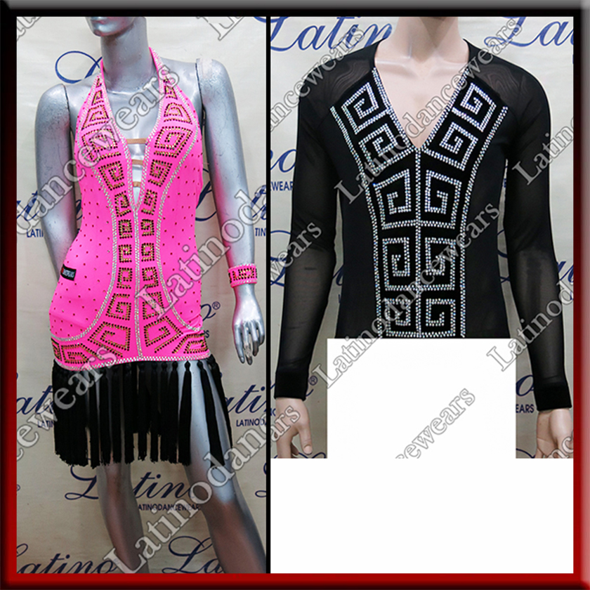 LATIN SALSA COMPETITION FOR COUPLE DRESS-SHIRT LDW (AL17/BA4)