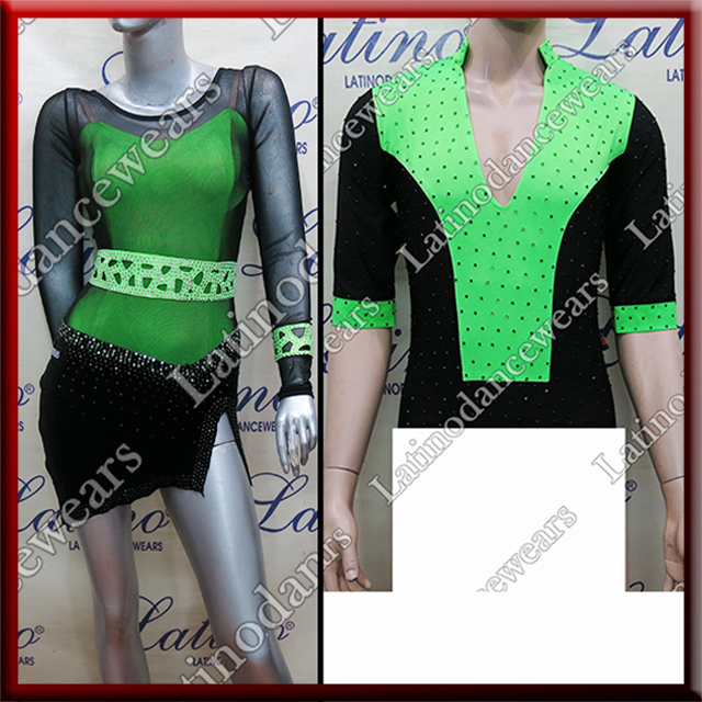 LATIN SALSA COMPETITION FOR COUPLE DRESS-SHIRT LDW (AL39/B280A)