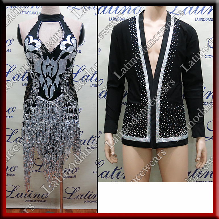 LATIN SALSA COMPETITION FOR COUPLE DRESS-SHIRT LDW (LT1007/B244)