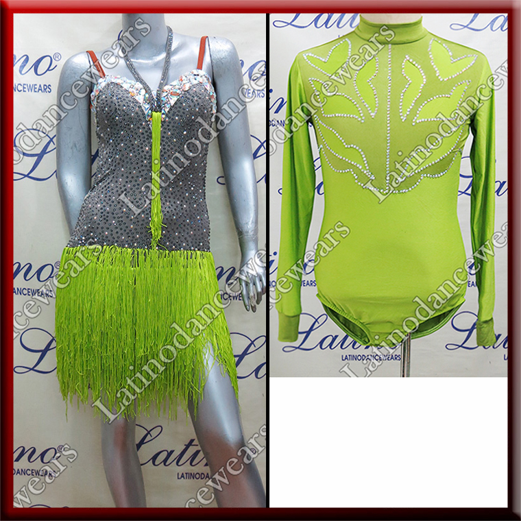 LATIN SALSA COMPETITION FOR COUPLE DRESS-SHIRT LDW (LT866/B281)