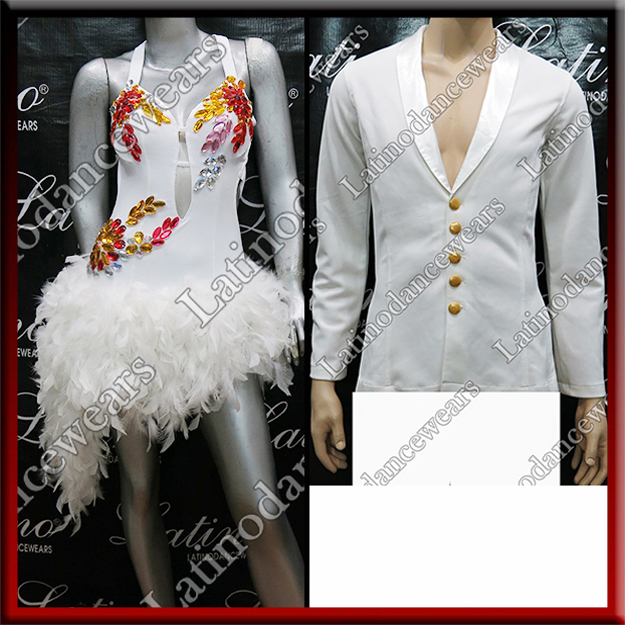 LATIN SALSA COMPETITION FOR COUPLE DRESS-SHIRT LDW (LT907/B254)
