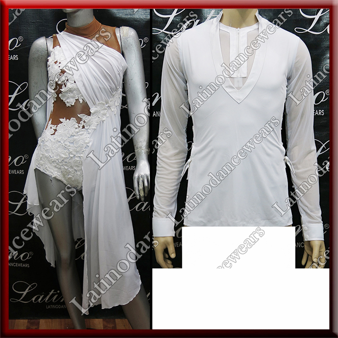 LATIN SALSA COMPETITION FOR COUPLE DRESS-SHIRT LDW (LT1034/B291)