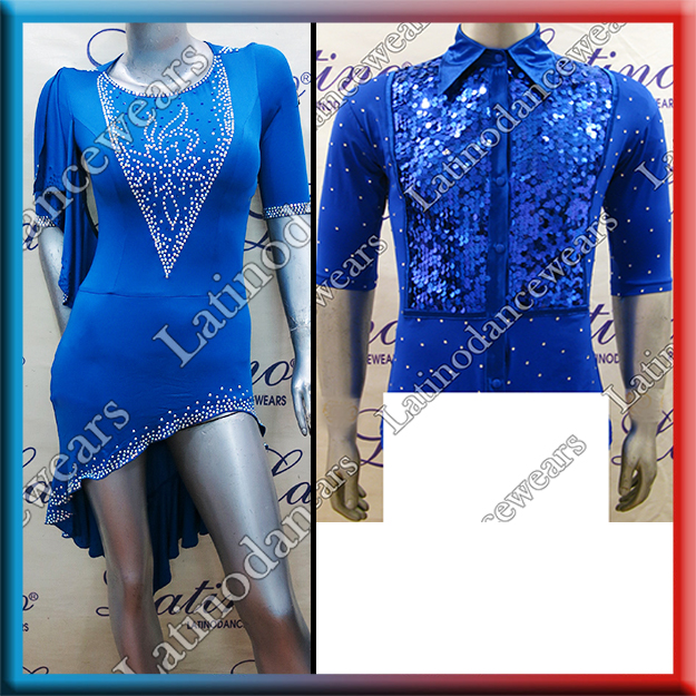 LATIN SALSA COMPETITION FOR COUPLE DRESS-SHIRT LDW (LT997/B172)
