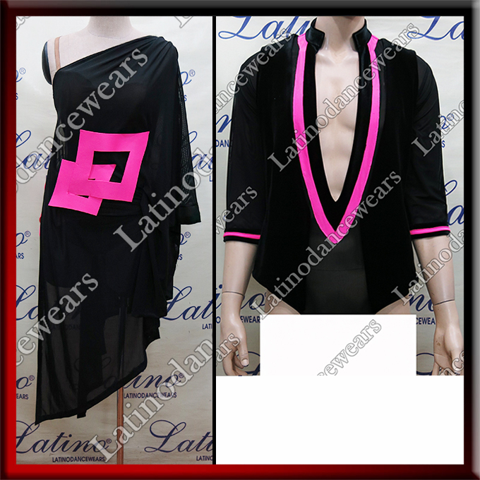 LATIN SALSA COMPETITION FOR COUPLE DRESS-SHIRT LDW (LT1030/B321)