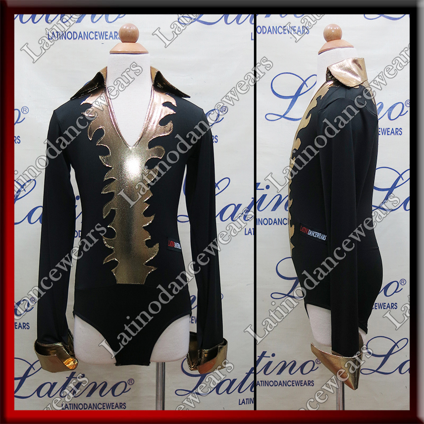 JUNIOR BOY LATIN SALSA SHIRT LDW (BK40A)