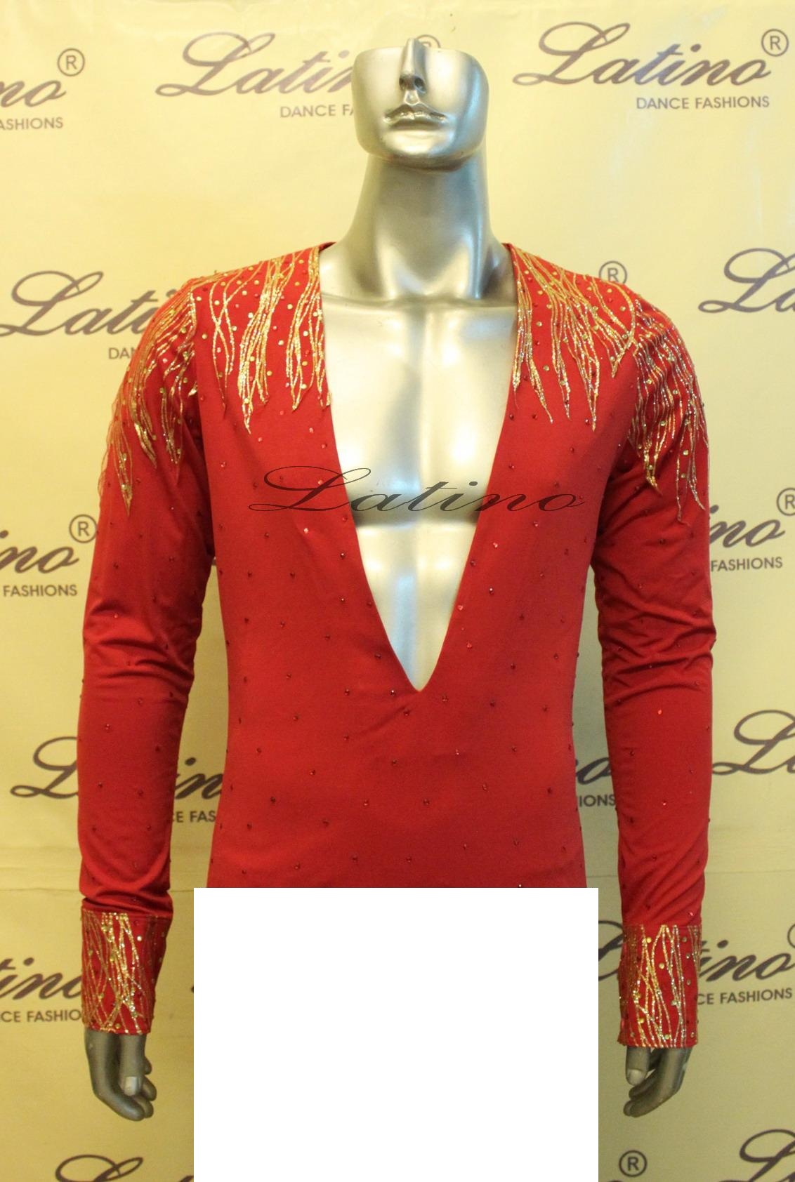 MAN LATIN SALSA SHIRT LDW SIZE M (BS40)