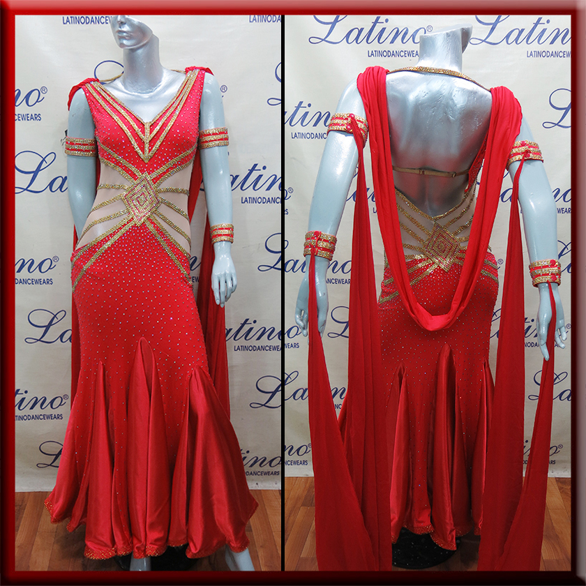 BALLROOM COMPETITION DRESS LDW (VS129)