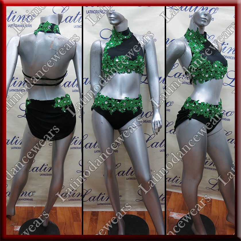 LATIN SALSA COMPETITION DRESS LDW (VL552)