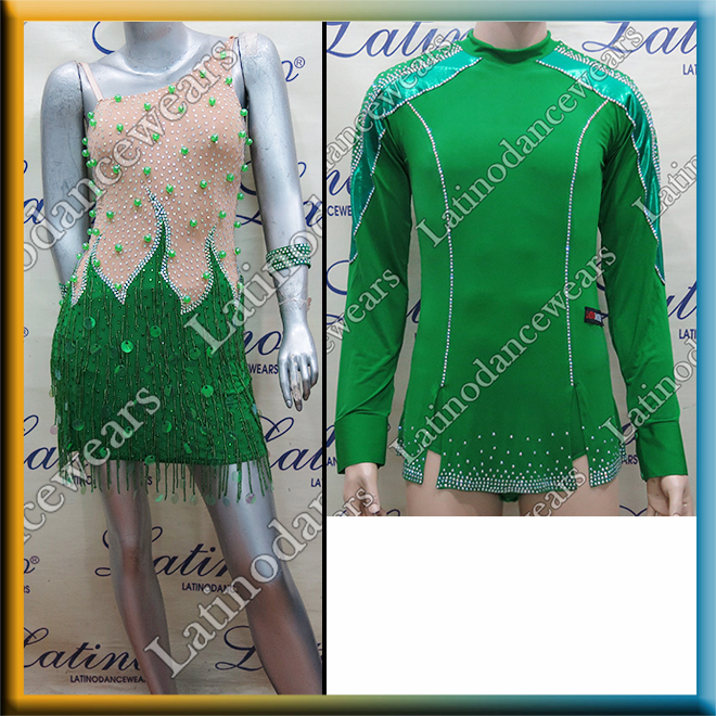 LATIN SALSA COMPETITION FOR COUPLE DRESS-SHIRT LDW (AL30/B313A)