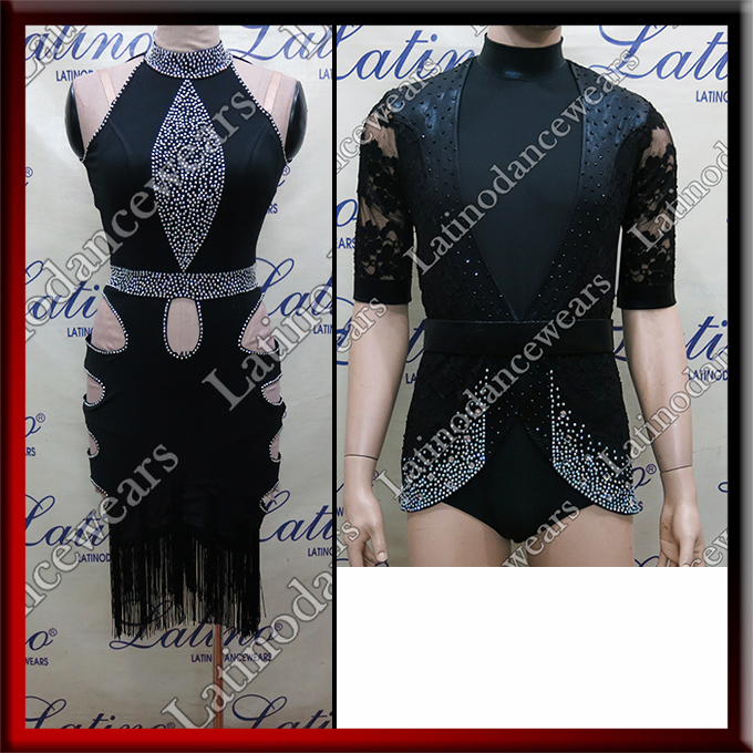 LATIN SALSA COMPETITION FOR COUPLE DRESS-SHIRT LDW (LT1103/B339)