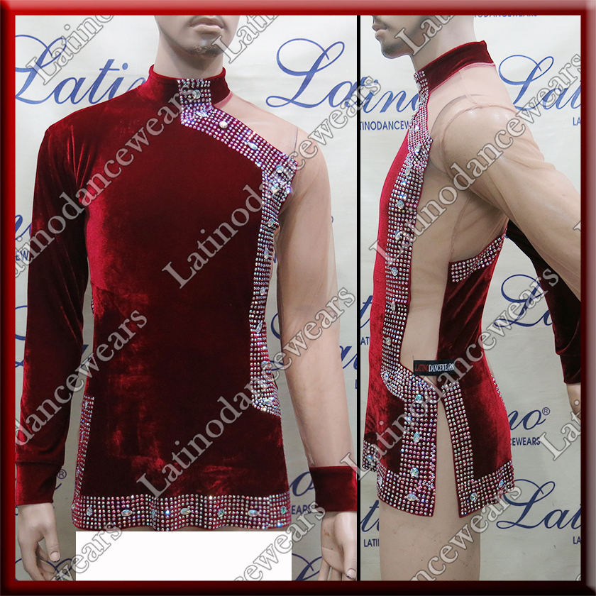 MAN LATIN SALSA SHIRT LDW (B309C)