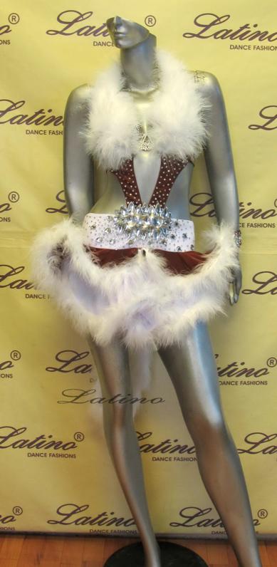 LATIN SALSA COMPETITION DRESS LDW (LS37) only on sale on