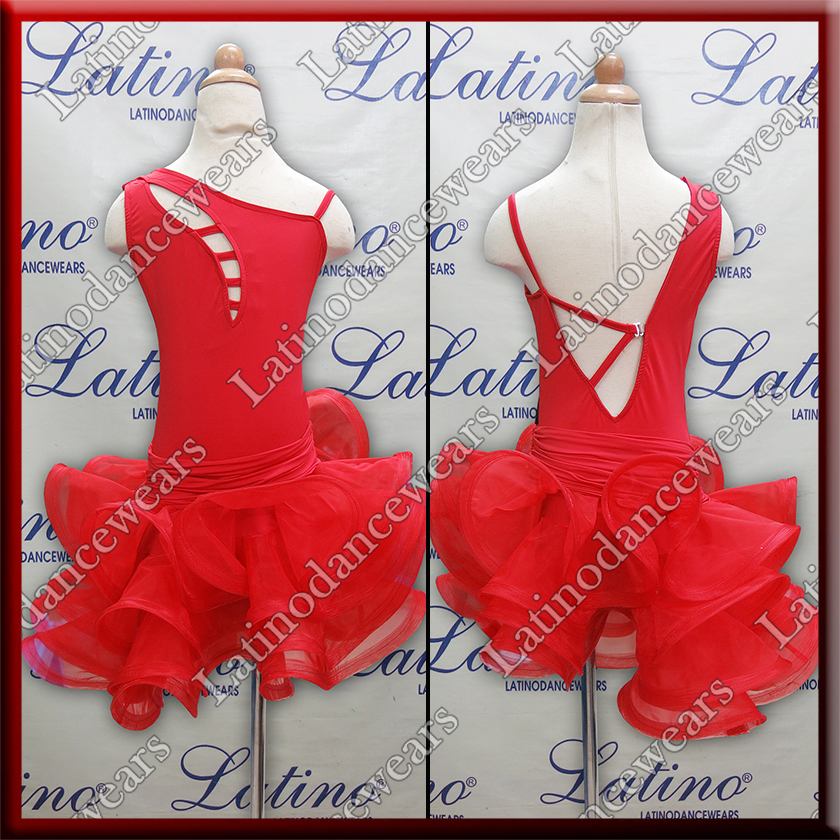 JUNIOR LATIN SALSA COMPETITION DRESS LDW (LK35)