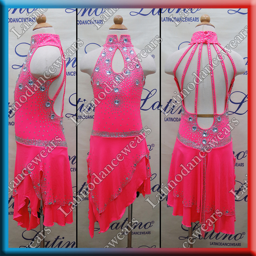JUNIOR LATIN SALSA COMPETITION DRESS LDW (LK38)