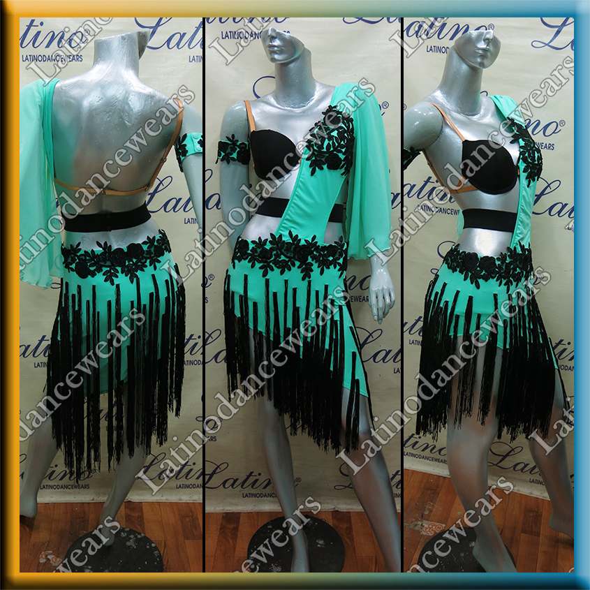 LATIN SALSA COMPETITION DRESS LDW (VL563)