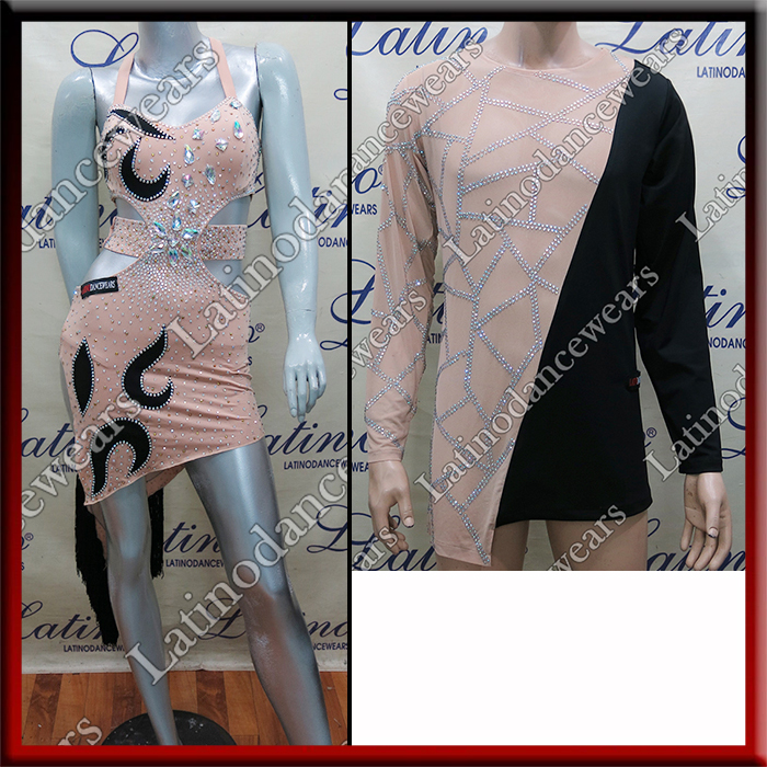 LATIN SALSA COMPETITION FOR COUPLE DRESS-SHIRT LDW (AL65/BA17)