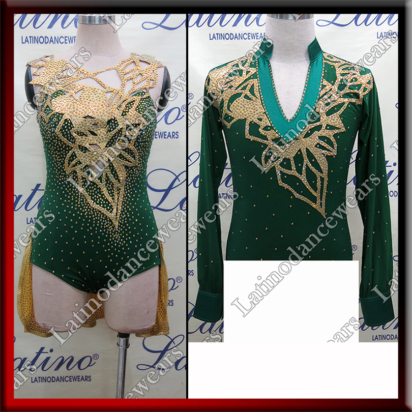 LATIN SALSA COMPETITION FOR COUPLE DRESS-SHIRT LDW (AL67/BA18)