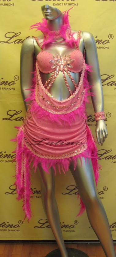 LATIN SALSA COMPETITION DRESS LDW (LS27A) only on sale on