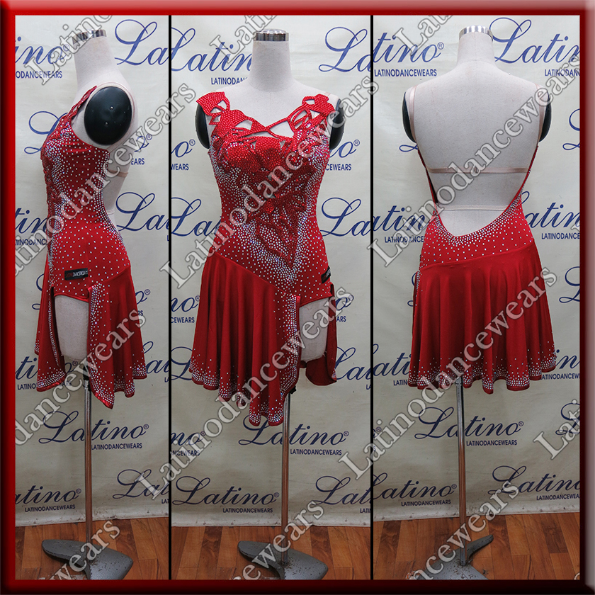 LATIN SALSA COMPETITION DRESS LDW (AL67A)