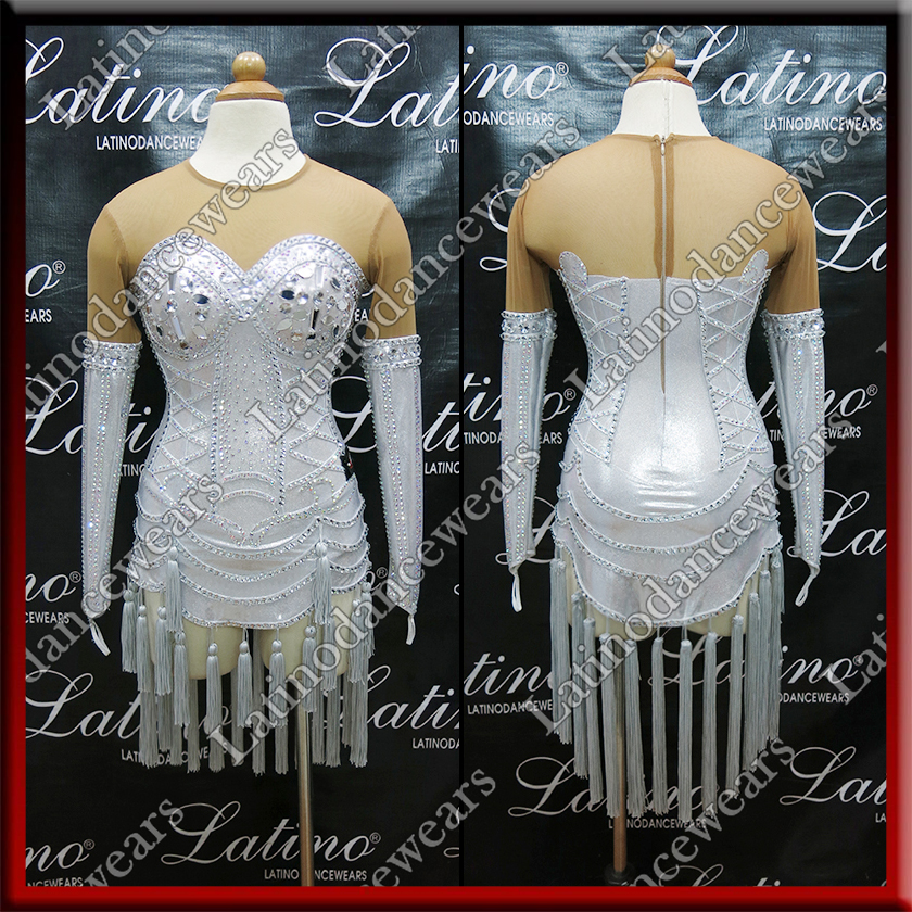 JUNIOR LATIN SALSA COMPETITION DRESS LDW (LK50)