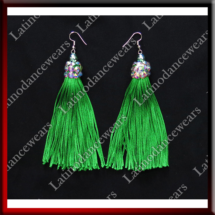 WOMAN LATIN SALSA BALLROOM EARRINGS (EA1)