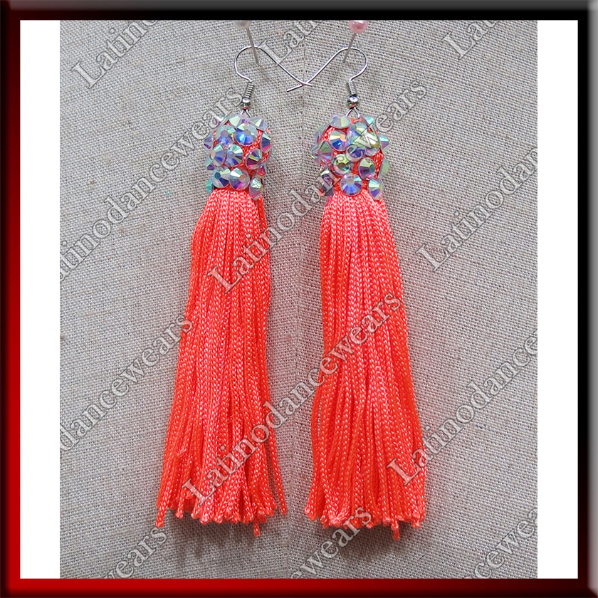 WOMAN LATIN SALSA BALLROOM EARRINGS (EA1B)