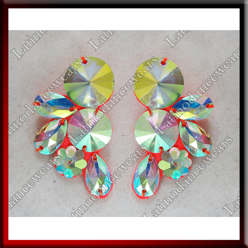WOMAN LATIN SALSA BALLROOM EARRINGS (EA2)