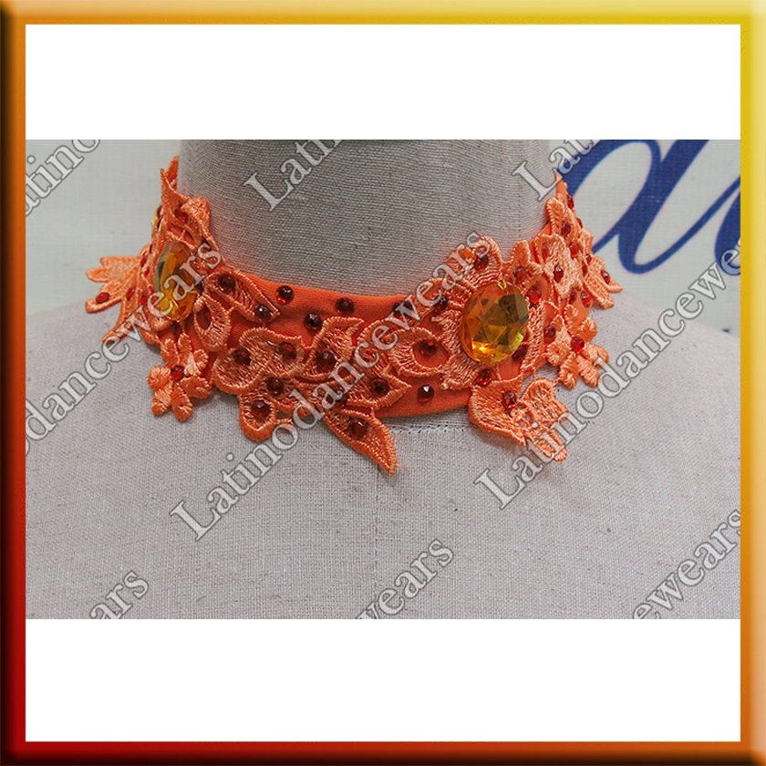WOMAN LATIN SALSA BALLROOM NECK BAND (NEC6)