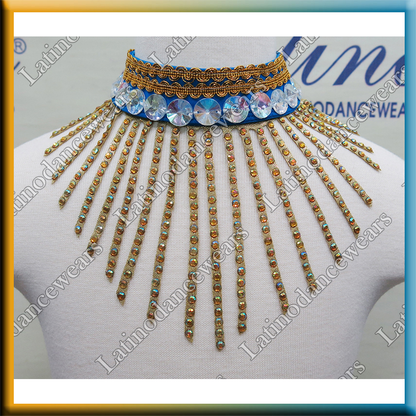 WOMAN LATIN SALSA BALLROOM NECK BAND (NEC7)