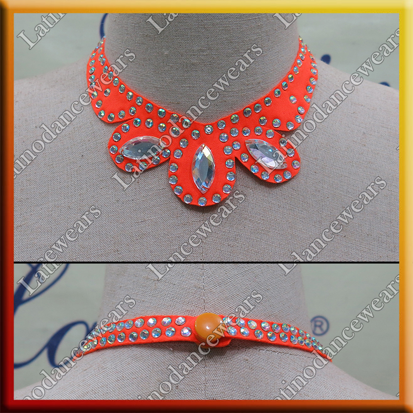WOMAN LATIN SALSA BALLROOM NECKLACE (NEC16A)