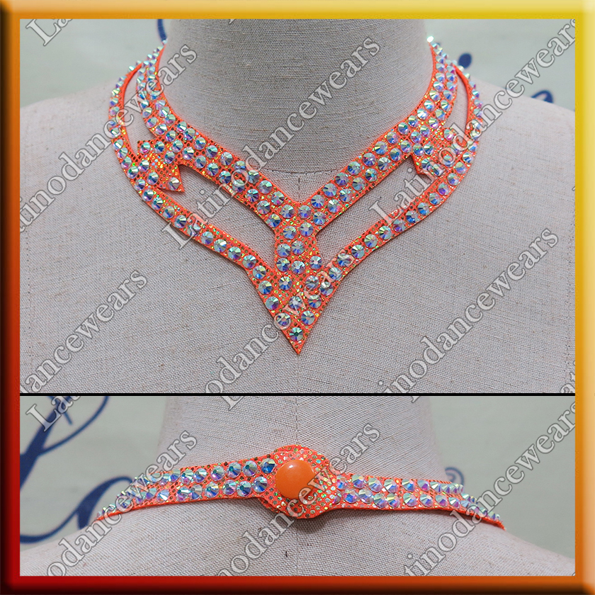 WOMAN LATIN SALSA BALLROOM NECKLACE (NEC17)