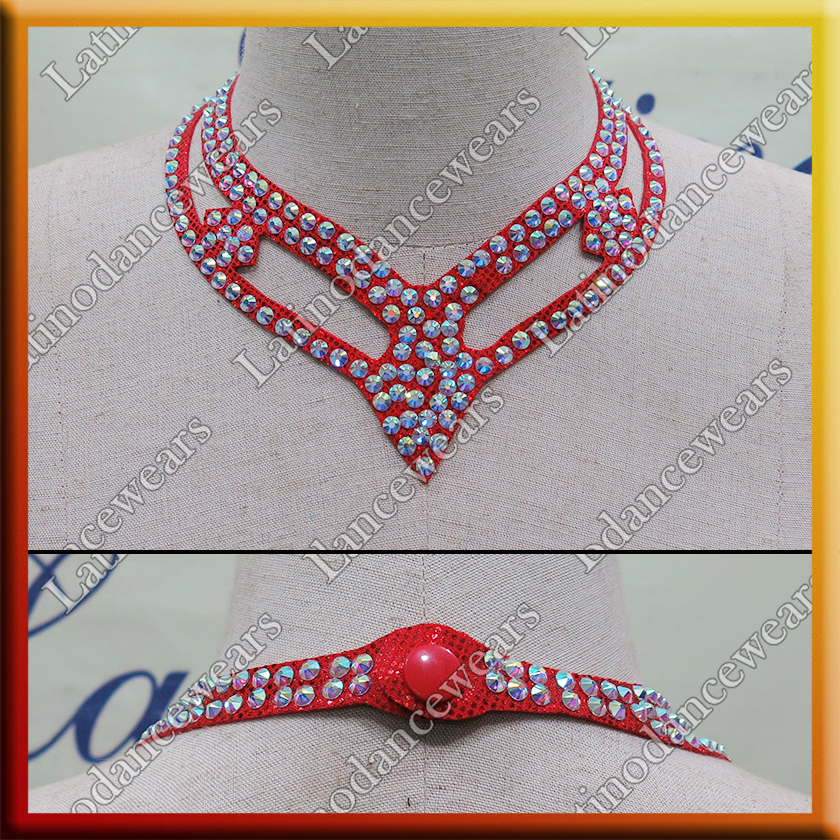 WOMAN LATIN SALSA BALLROOM NECKLACE (NEC17A)