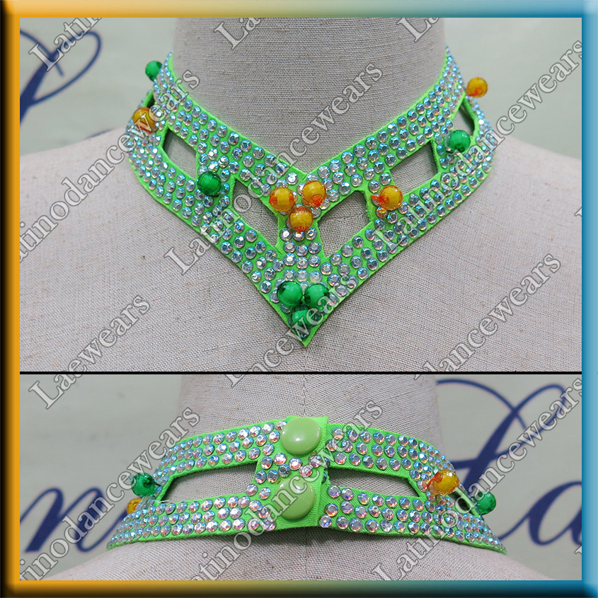 WOMAN LATIN SALSA BALLROOM NECKLACE (NEC18)