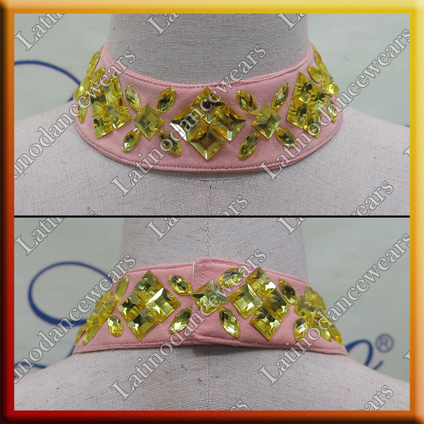 WOMAN LATIN SALSA BALLROOM NECK BAND (NEC21)