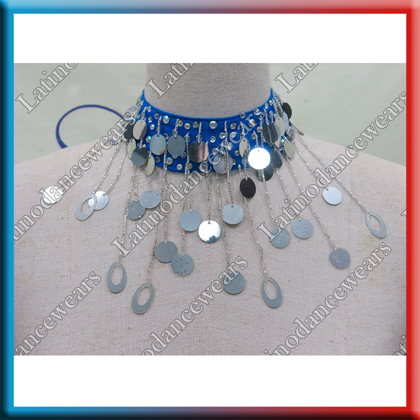WOMAN LATIN SALSA BALLROOM NECK BAND (NEC22)