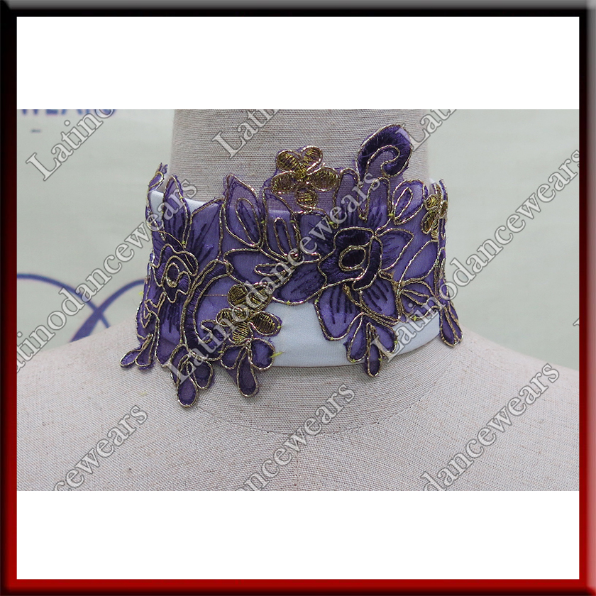 WOMAN LATIN SALSA BALLROOM NECK BAND (NEC23)