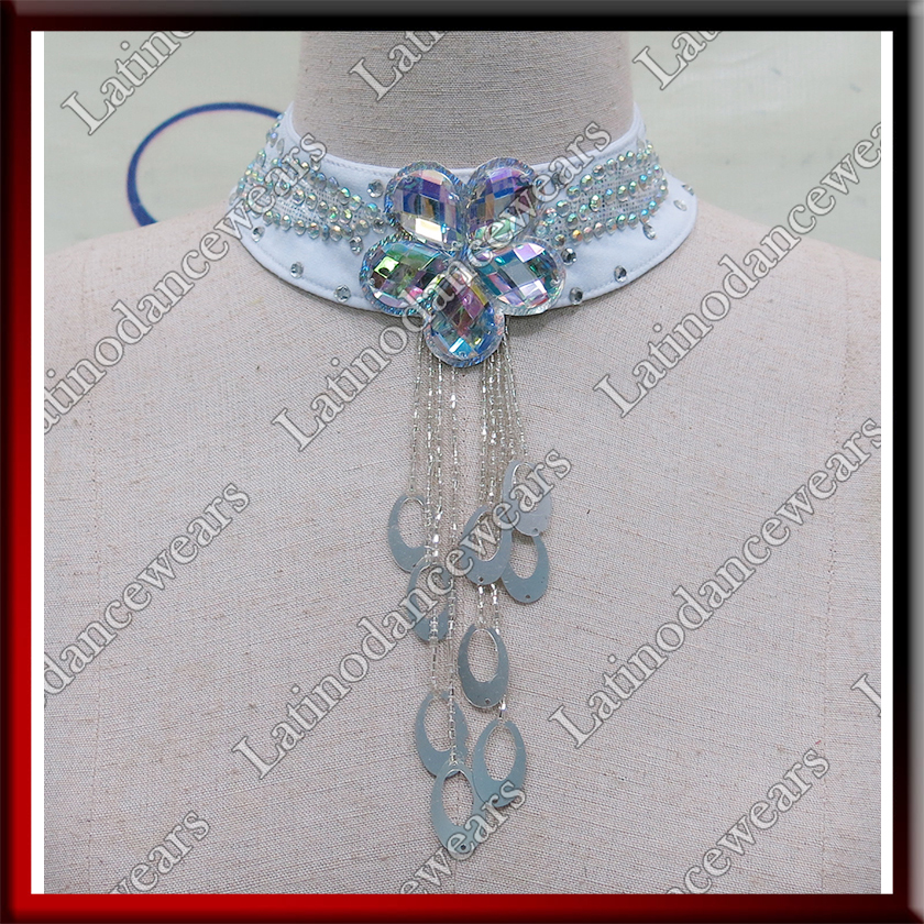 WOMAN LATIN SALSA BALLROOM NECK BAND (NEC28)