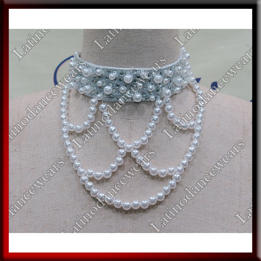 WOMAN LATIN SALSA BALLROOM NECK BAND (NEC32)