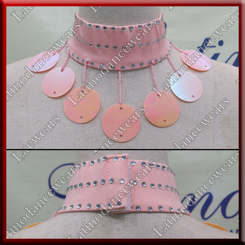 WOMAN LATIN SALSA BALLROOM NECK BAND (NEC46)