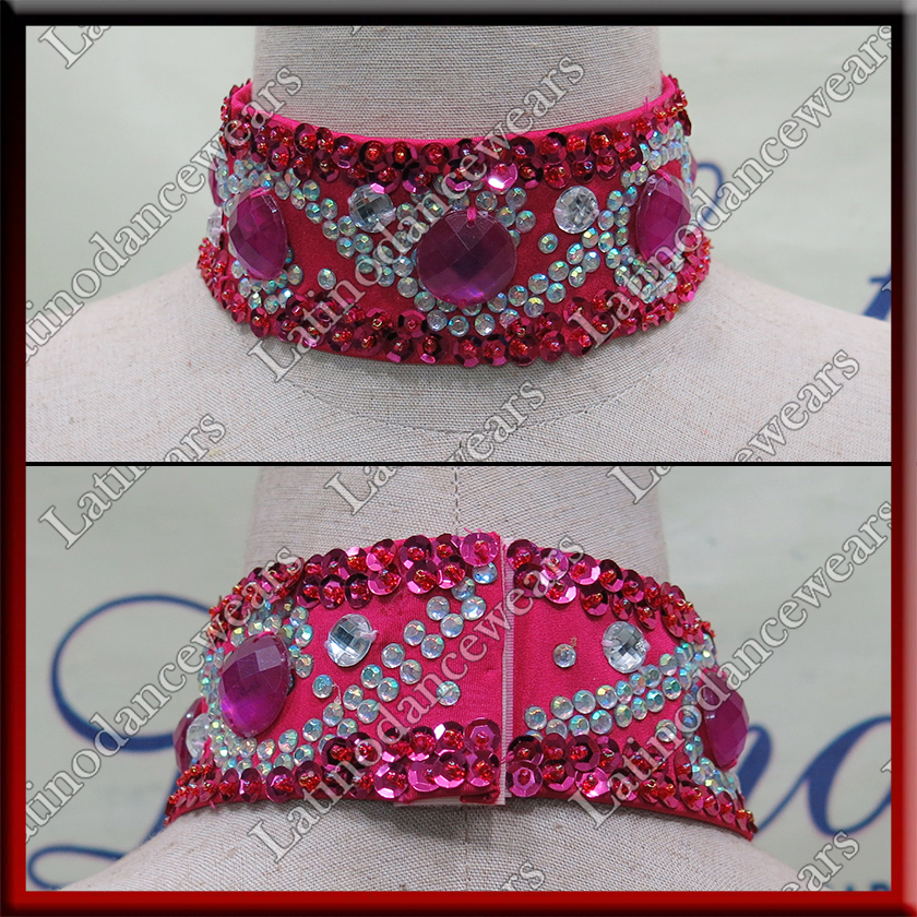 WOMAN LATIN SALSA BALLROOM NECK BAND (NEC47)