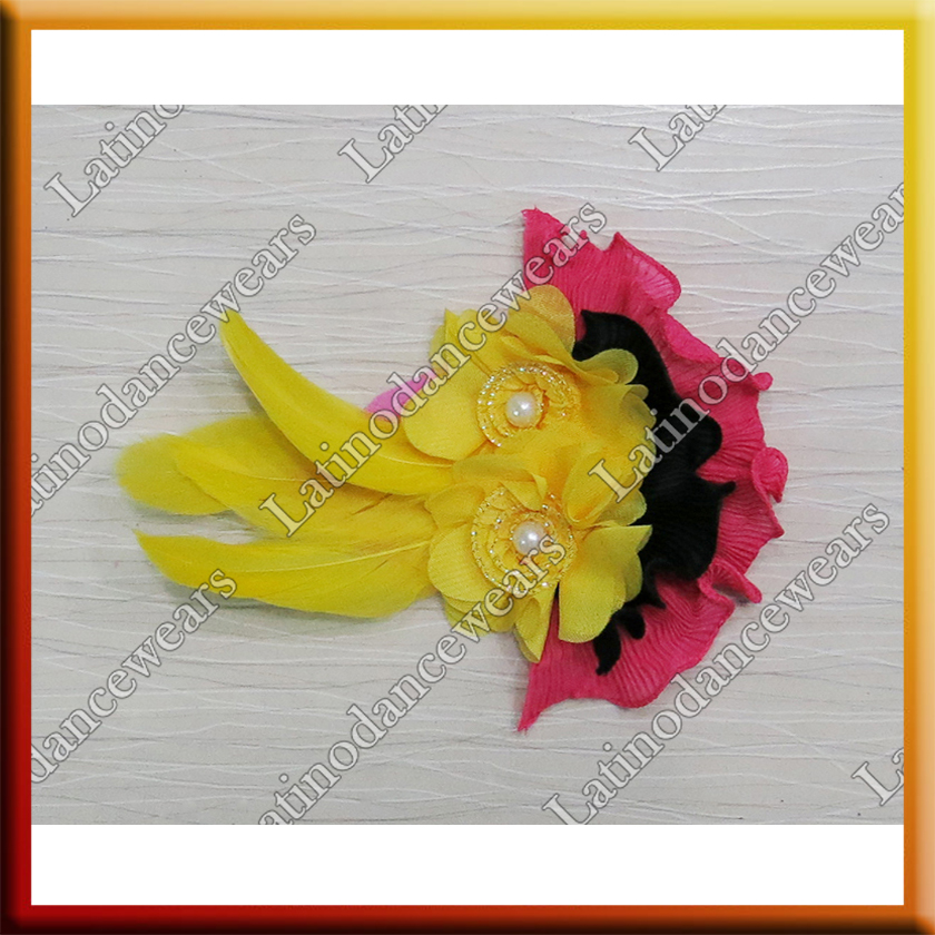 WOMAN LATIN SALSA BALLROOM HAIR PIECE (JE34)
