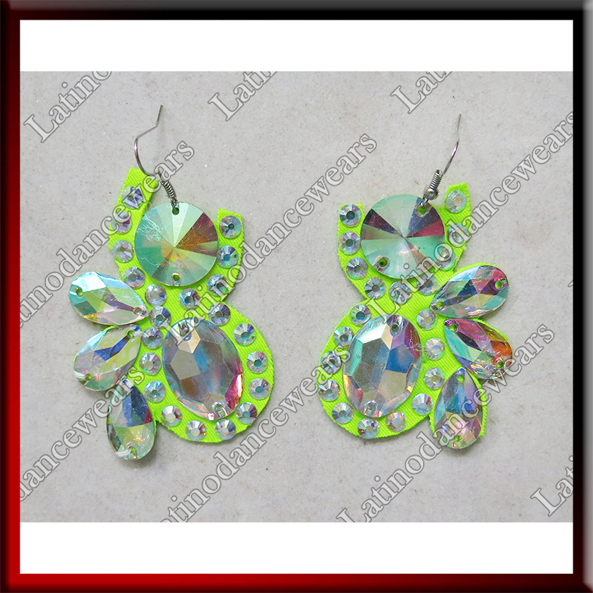 WOMAN LATIN SALSA BALLROOM EARRINGS (EA3)