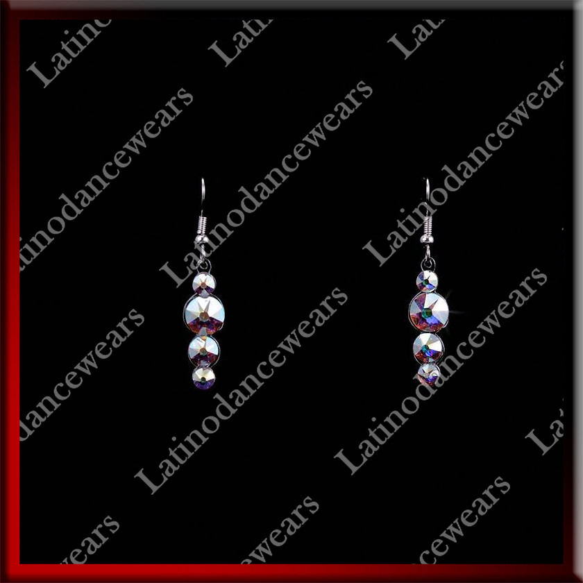 WOMAN LATIN SALSA BALLROOM EARRINGS (EA9)