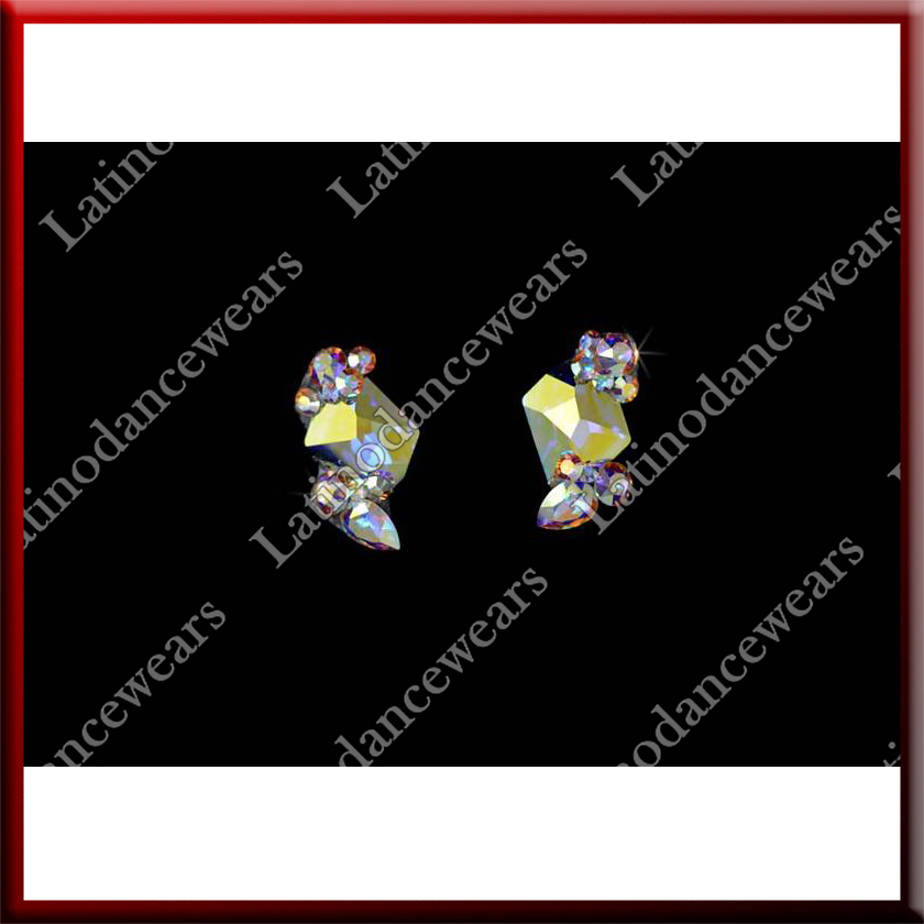 WOMAN LATIN SALSA BALLROOM EARRINGS (EA17)