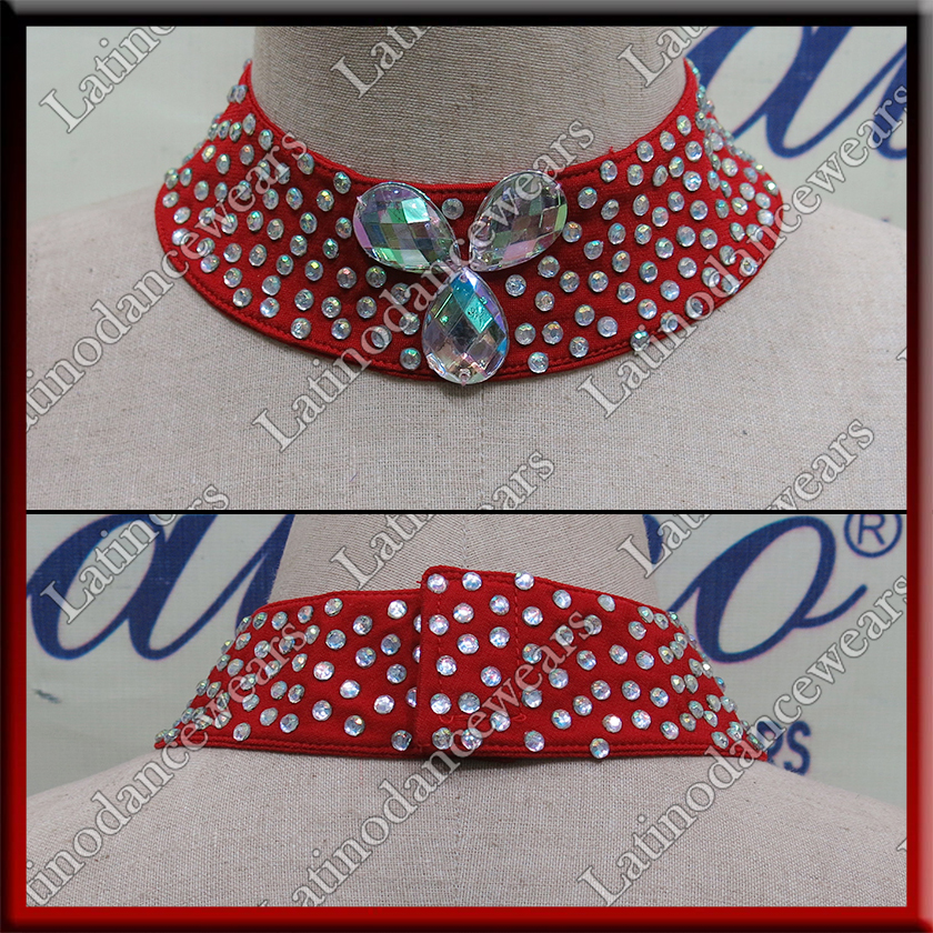 WOMAN LATIN SALSA BALLROOM NECK BAND (NEC52)