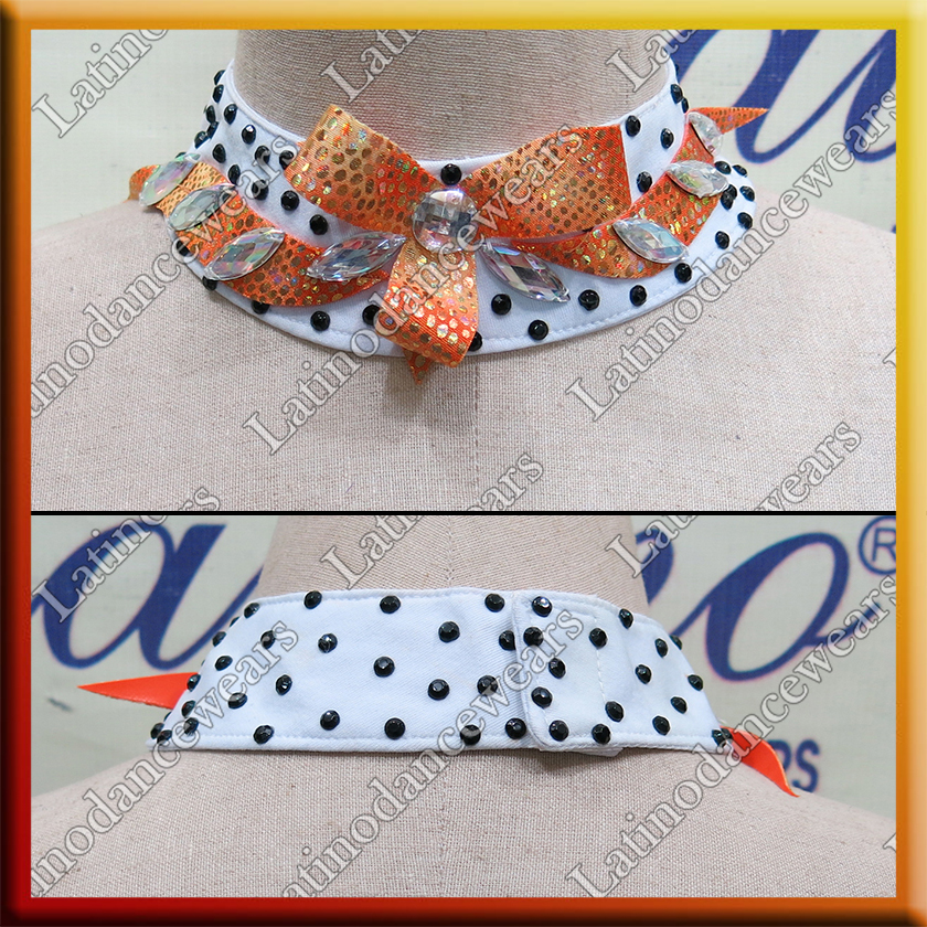 WOMAN LATIN SALSA BALLROOM NECK BAND (NEC53)
